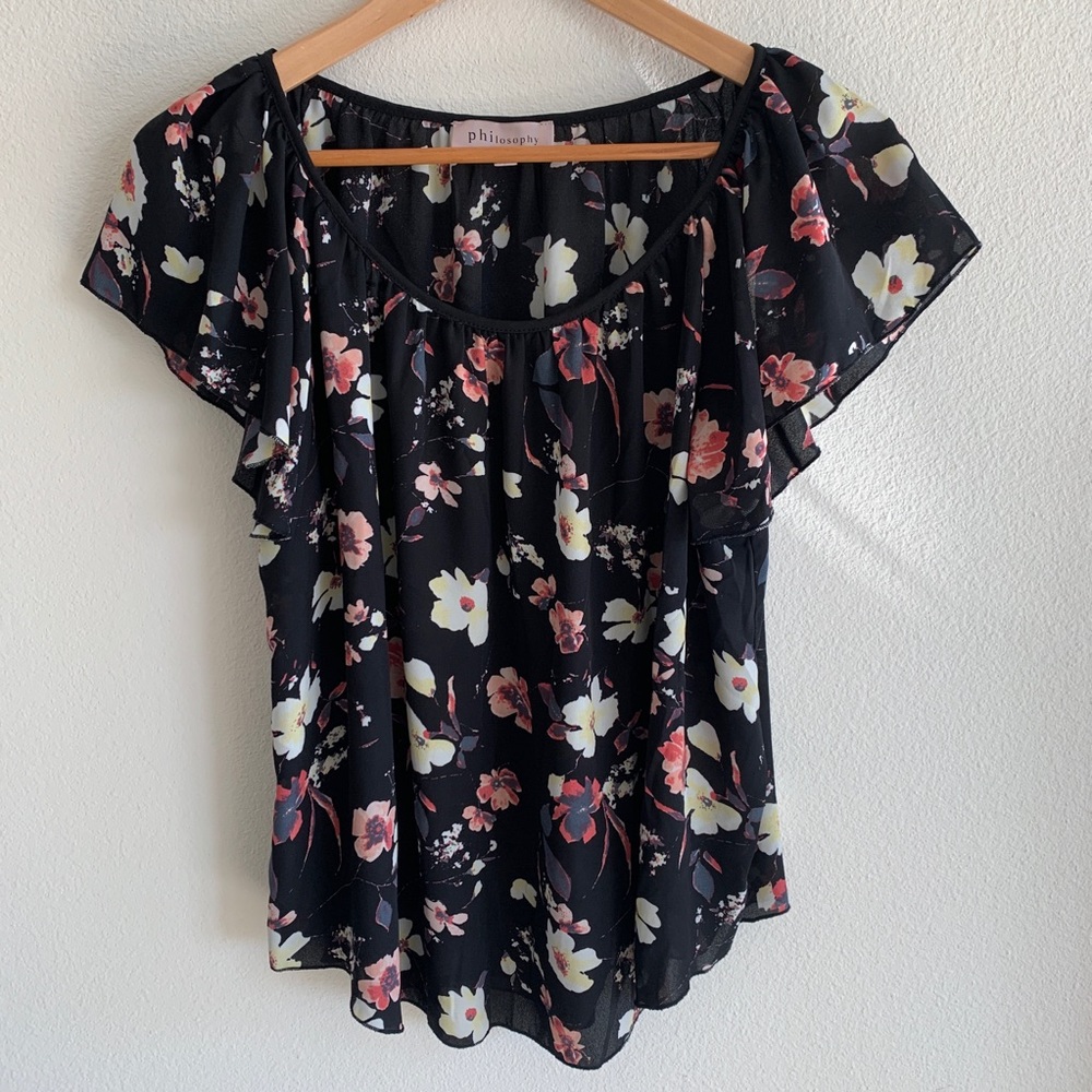 Philosophy Floral Top